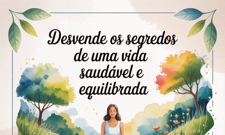 Desvende os Segredos de uma Vida Saudável e Equilibrada: O Guia Completo para Transformar Seu Bem-Estar Hoje!